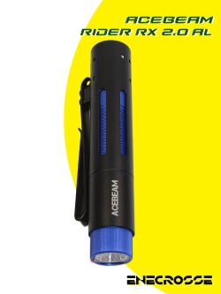 Фонарь Acebeam Rider RX 2.0 AL (1х Cree XP-L2 6500K, 1x AA/14500, 1000 лм, 105 м)