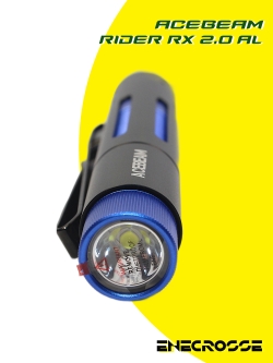Фонарь Acebeam Rider RX 2.0 AL (1х Cree XP-L2 6500K, 1x AA/14500, 1000 лм, 105 м)