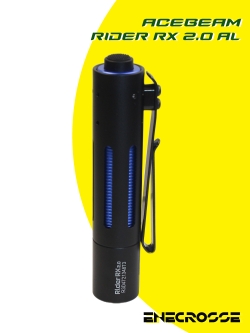 Фонарь Acebeam Rider RX 2.0 AL (1х Cree XP-L2 6500K, 1x AA/14500, 1000 лм, 105 м)