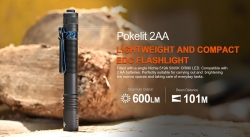 Фонарь Acebeam Pokelit 2AA Black