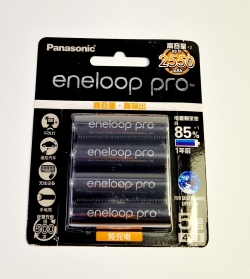 Аккумуляторы Panasonic Eneloop PRO AA BK-3HCCA/4BW