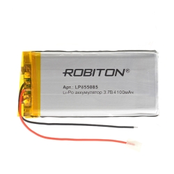 4100mAh Robiton LP855085 3.7V с защитной платой