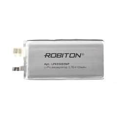 4100mAh Robiton LP855085UN 3.7V без защитной платы