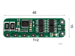 4S 14,8V 4A Контроллер заряда-разряда (PCM) 4S-EBD-02