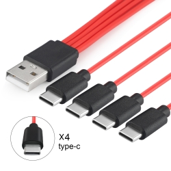 Кабель USB Type-C (4 штекера Type-C)
