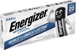 AAA Energizer Ultimate Lithium (упаковка 10 шт)