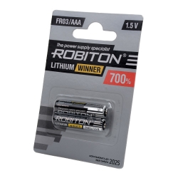 AAA Robiton R-FR03 Литиевая батарейка (цена за 1 шт)