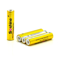 AAA Soshine AAA Lithium  1200mAh 1.5V батарейка