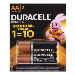 AA DURACELL Original Алкалиновая батарейка (до 03.2025)