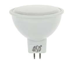 ASD LED-JCDR 5.5Bт GU5.3 420лм 4000К белый свет BLSJ5554