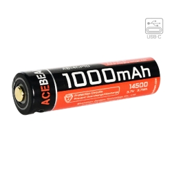 Acebeam AB14CP10 14500 1000mAh 3,7V 3,7Wh (Встр. ЗУ: USB-Type C)