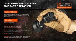 Acebeam L35 2.0 XHP70.3 6500K (1x21700, 5000lm, 650m)