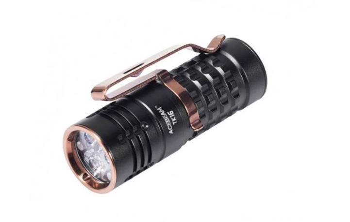 Acebeam TK16 AL 1300lm (1x16340-в компл/CR123A, 3xOSRAM, 338m)