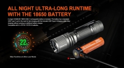 Acebeam DEFENDER P16 Gray (1xLuminus SFT40 HI, 1x18650, 1800lm, 484m)