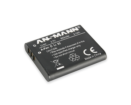 Ansmann 1400-0013 A-Pen D-Li 92 (аналог Pentax D-LI 92)