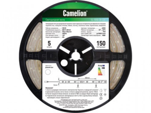 Camelion SLW-5050-30-C01W 5м светодиодная лента