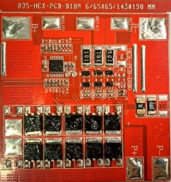 3S 11,1V 25A Контроллер заряда-разряда (PCM) HCX-D180LI03S25A-03