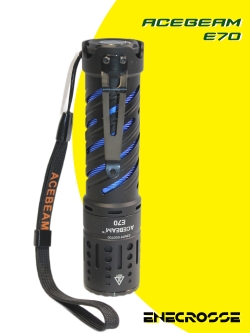 Фонарь Acebeam E70 5000K (1xXHP70.2 LED, 1x21700, 4600 лм, 240 м, БЕЗ АККУМУЛЯТОРА)