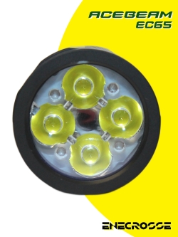 Фонарь Acebeam EC65 CW 6000K (1x21700, 4xXHP35 HI, 4000 лм, 258 м)