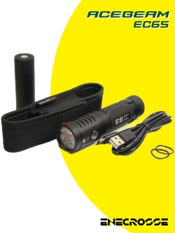 Фонарь Acebeam EC65 CW 6000K (1x21700, 4xXHP35 HI, 4000 лм, 258 м)