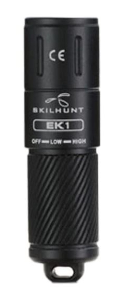 Skilhunt EK1 Carbon black (встр.акк, Nichia 219F-V2 High CRI, 155lm, 55m)