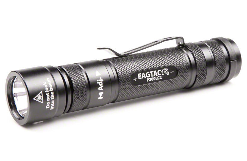EagleTac P200LC2 CW (1х18650, XM-L2 U4, 1053lm, 200m)