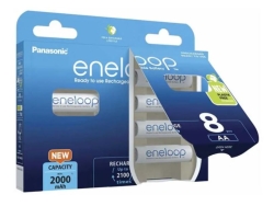 Аккумулятор Panasonic Eneloop AA BK-3MCDE/8BE, 8 шт в упаковке