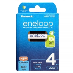 Аккумуляторы Panasonic Eneloop AAA BK-4MCDE/4BE