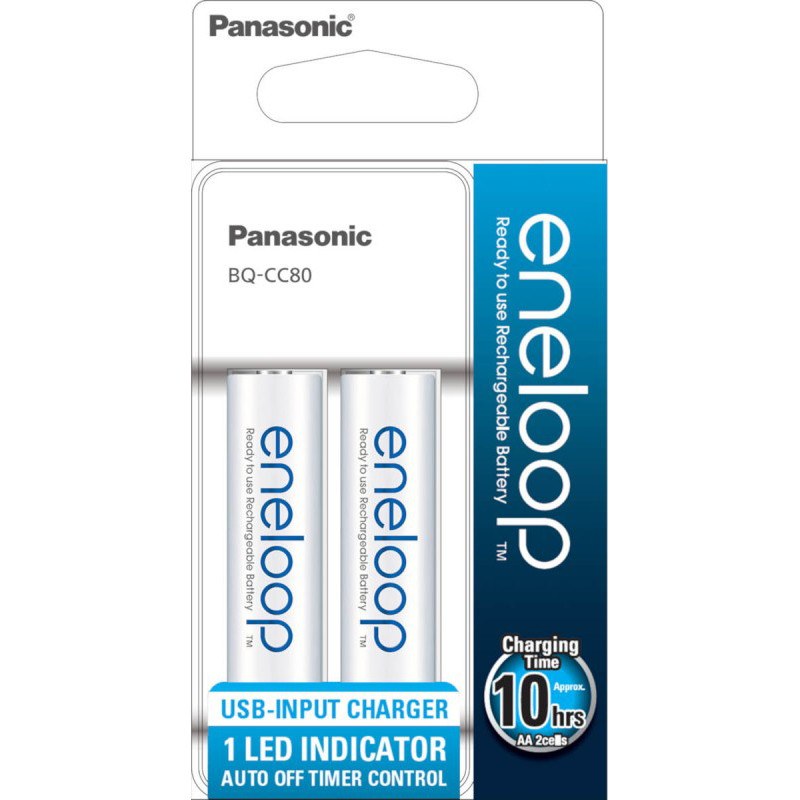 Eneloop BQ-CC80 + 2x BK-3MCCE