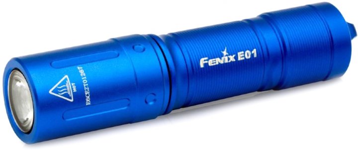 Фонарь Fenix E01 V2.0, синий (AAA, XP-G2 S3, 100lm, 35m)