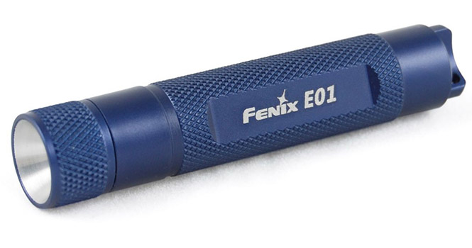 Fenix E01 blue (1xААА, Nichia, 13лм) АРХИВ