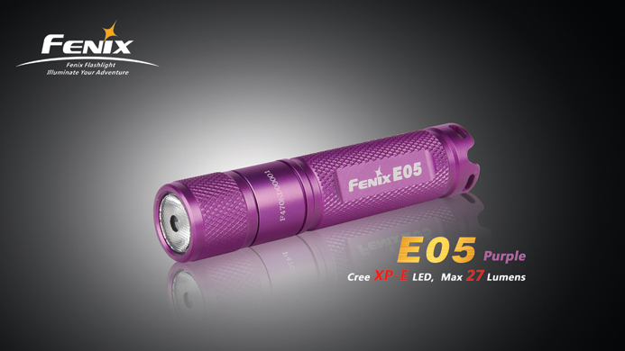 Fenix E05 purple