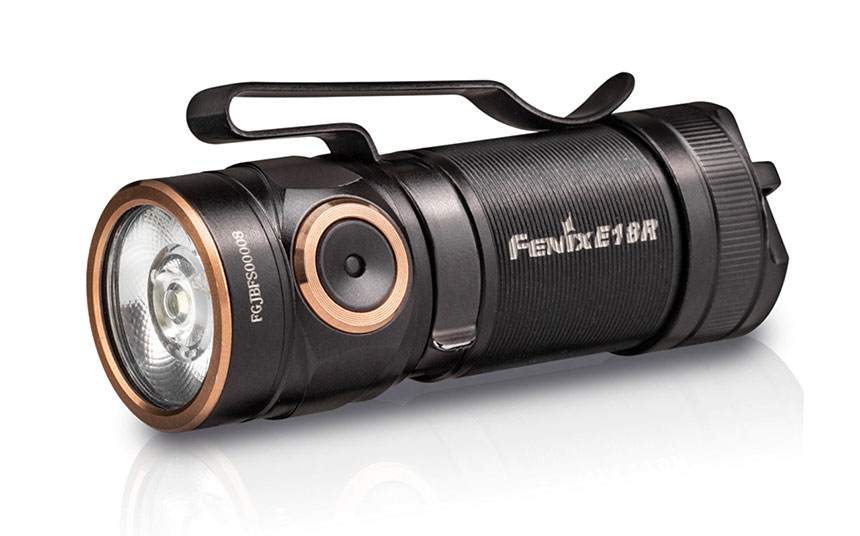 Фонарь Fenix E18R (ЗУ, 1x16340/1xCR123A,1xXP-L HI, 750lm,136m)
