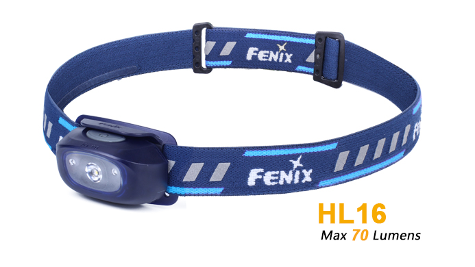 Налобный фонарь Fenix HL16 (АА, XP-E2 R3, 70lm, 35m) Blue