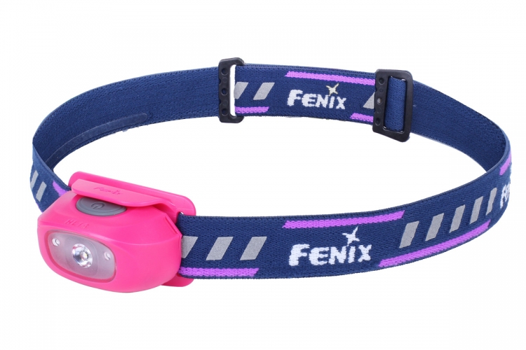 Налобный фонарь Fenix HL16 бел+кр.свет (АА, XP-E2 R3, 70lm, 35m) Pink