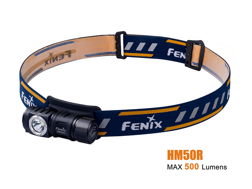 Налобный фонарь Fenix HM50R (ЗУ, 16340-в компл. ARB-L16-700, XM-L2, 500lm, 80m)