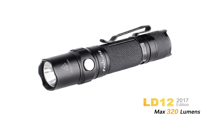 Фонарь Fenix LD12 2017 (1xАА/14500, XP-G2 R5 NW, 320lm, 135m)
