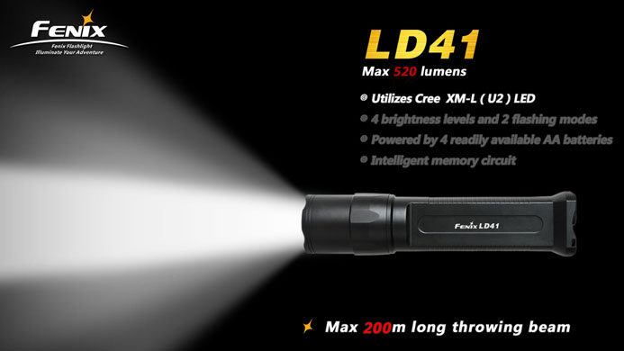 Fenix LD41 XM-L2 U2 680 lm