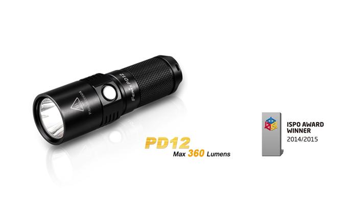 Фонарь Fenix PD12 Neutral white (1x 16340, 1x XM-L2 (T6), 360lm, 120m)