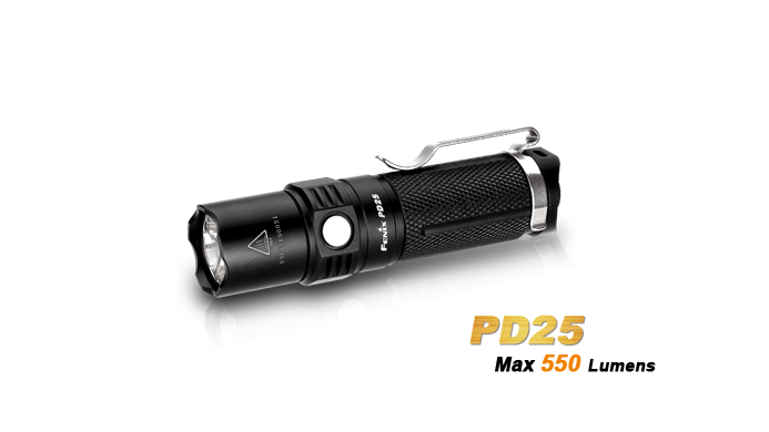 Fenix PD25 550lm (1x16340, 1xXP-L V5, 550lm, 130m)