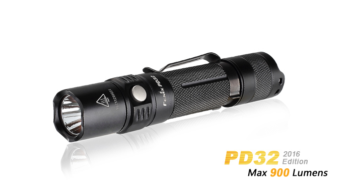 Fenix PD32 2016 (1xXP-L HI, 1x18650, 900lm, 240m)