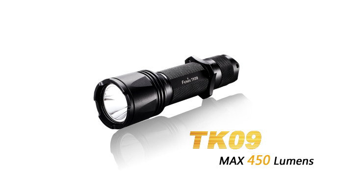 Фонарь Fenix TK09 (450lm, 230m)