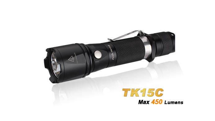 Фонарь Fenix TK15C (1x18650, 1xXP-G2 R5, 450lm, 200m)