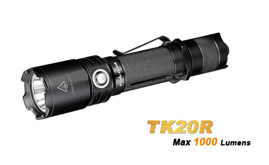 Фонарь Fenix TK20R (ЗУ, 1xXP-L HI V3, 1x18650 в компл.,1000lm, 310m)