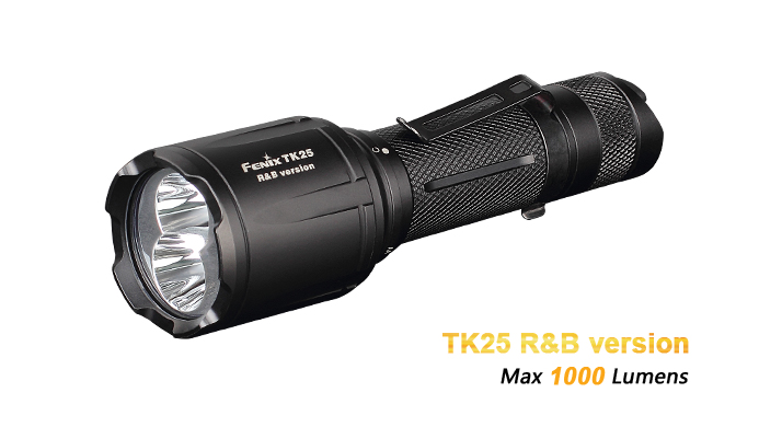 Фонарь Fenix TK25 R&B version (1x18650, XP-G2 S3/XP-E2, 1000lm, 225m)