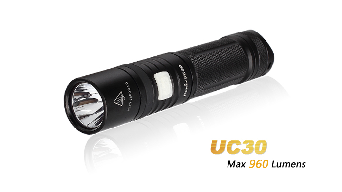 Fenix UC30 960lm (ЗУ, 1x 18650, 1x XM-L2 U2) АРХИВ