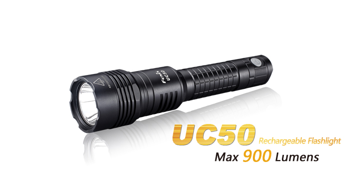 Фонарь Fenix UC50 (1x XM-L2 U2, 1x 18650-в компл., 900lm, 288m)