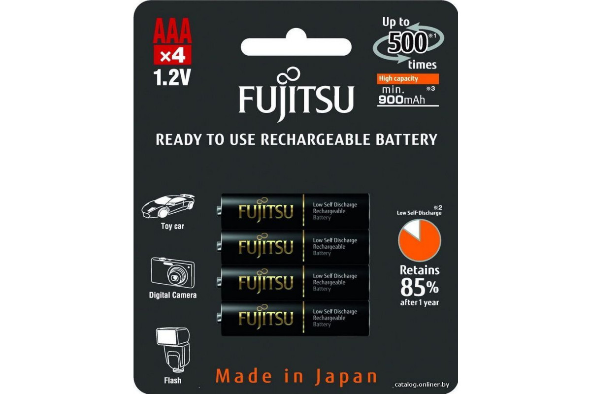 Fujitsu HR-4UTHCEU(4B) 4 шт в блистере
