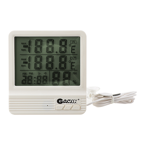 Garin WS-4 термометр-гигрометр-часы-календарь с внешним датчиком