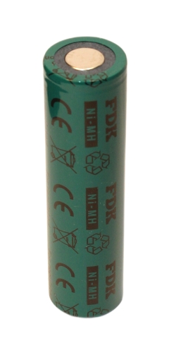Аккумулятор Ni-MH FDK HR-4/3FAU-4500 (длина 66,3 мм, 1,2 В, 4500 мАч, 16 мОм)